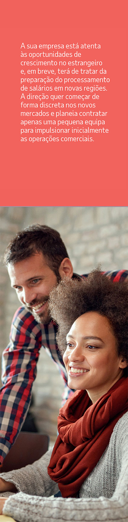 Quanto custa o processamento de salários em vários países?
