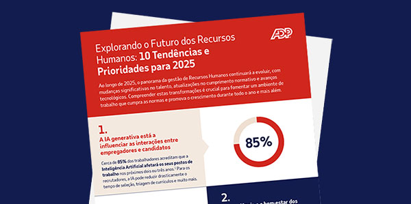 Cinco tendências-chave em RH para 2025: como se adaptar às mudanças